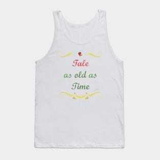 Tale as Old as Time Emboridery Tank Top